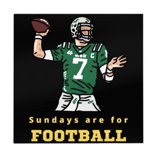 Sundays Are For Football - Sunday Football Mahjong Mats