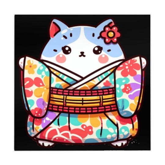 Japanese cat or Neko Mahjong Mats