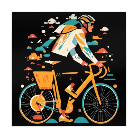 All Seasons Cyclist Gift Mahjong Mats