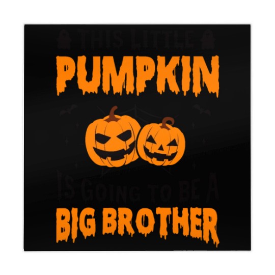 This Little Pumpkin Is Going To Be A Big Brother Mahjong Mats