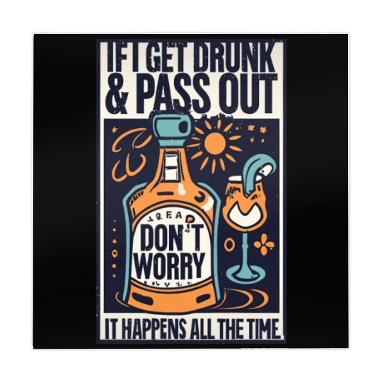 "If I get drunk and pass out, don't worry..." Mahjong Mats