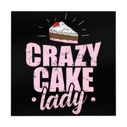 Crazy Cake Lady Pastry Chef Cake Mahjong Mats