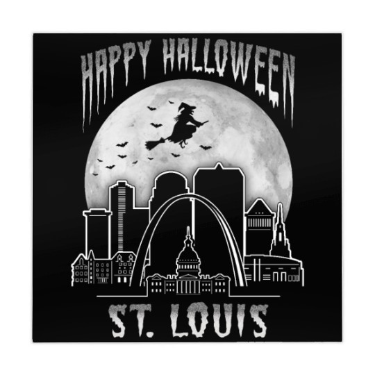 St. Louis Missouri Happy Halloween Mahjong Mats