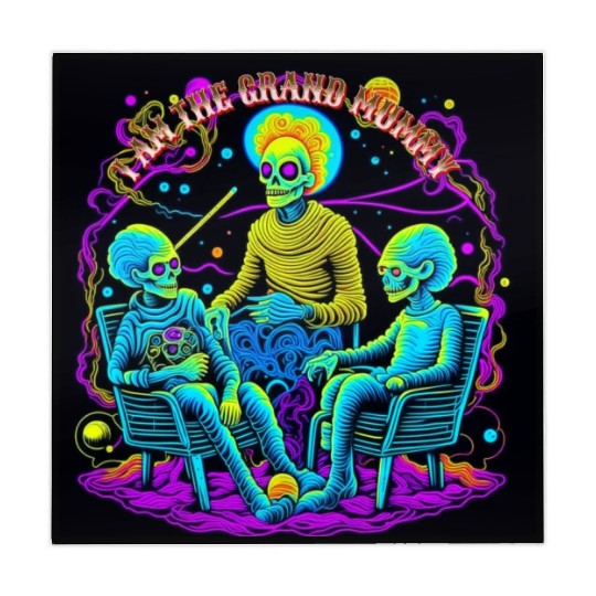 I'm The Grand Mummy Mahjong Mats