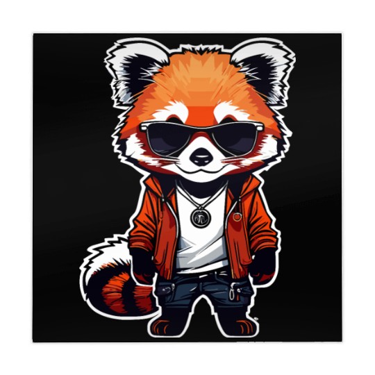 Chibi Red Panda Mahjong Mats