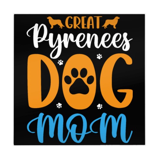 Proud Great Pyrenees Dog Mom Mahjong Mats