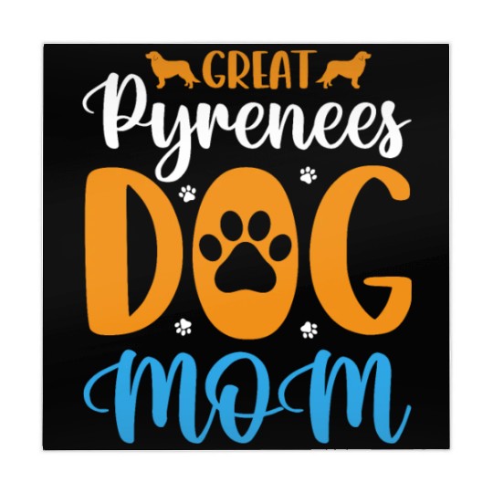 Proud Great Pyrenees Dog Mom Mahjong Mats