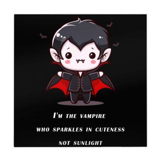 Cute Little Halloween Vampire Mahjong Mats