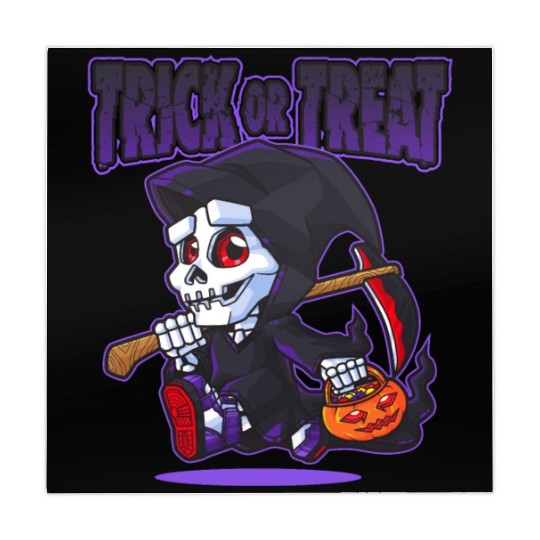 Halloween Trick or Treat Grim Reaper Mahjong Mats