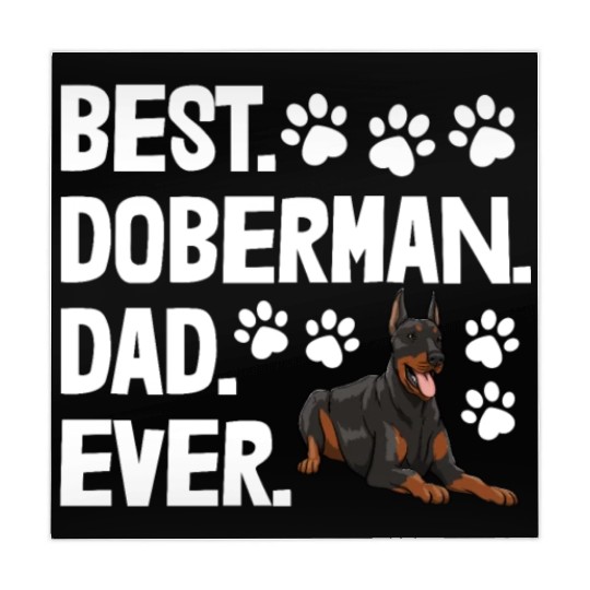 Best Doberman Dad Ever Mahjong Mats