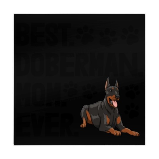 Best Doberman Mom Ever Mahjong Mats