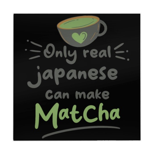Green Tea Lover Japanese Matcha Latte Drink Matcha Mahjong Mats