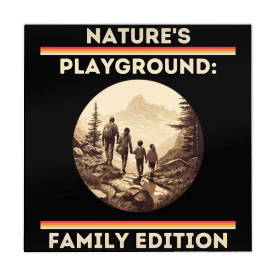 Nature's Playground: Family Edition Family Hiking Mahjong Mats
