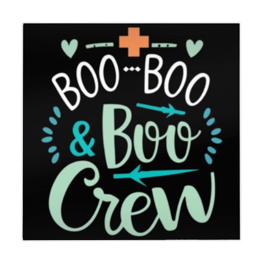 Boo Boo Crew Ghost Halloweent-chirt Mahjong Mats