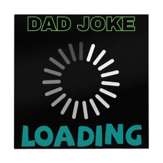 Dad joke loading Mahjong Mats