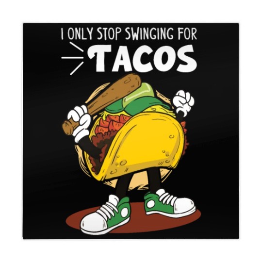 Taco Mexican Food Baseball Card Baseball Player Mahjong Mats