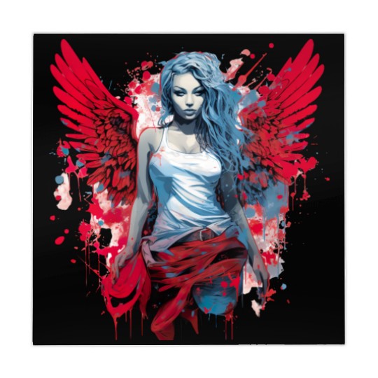 Woman with Angel Wings Angel Esoteric Wings Mahjong Mats
