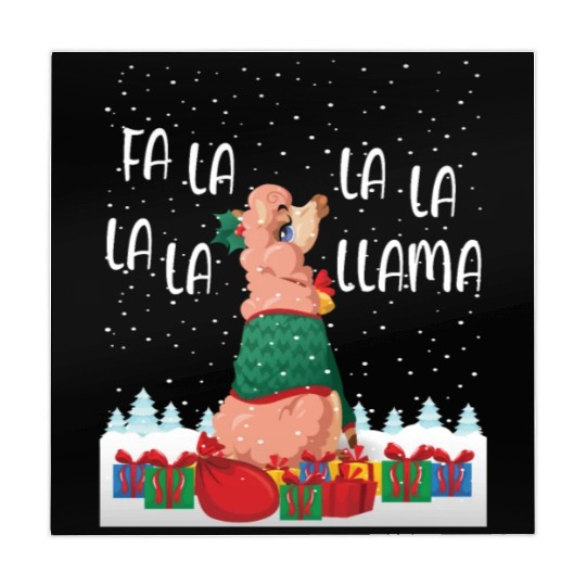 Fa La La La La La Llama Funny Gift Mahjong Mats