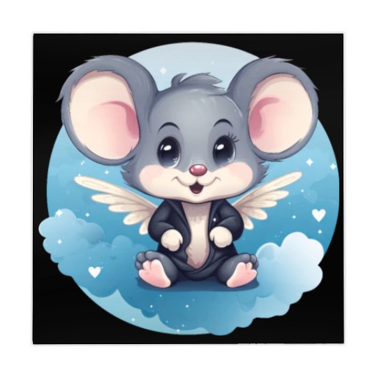 Mouse Angel Wings Rat Mahjong Mats