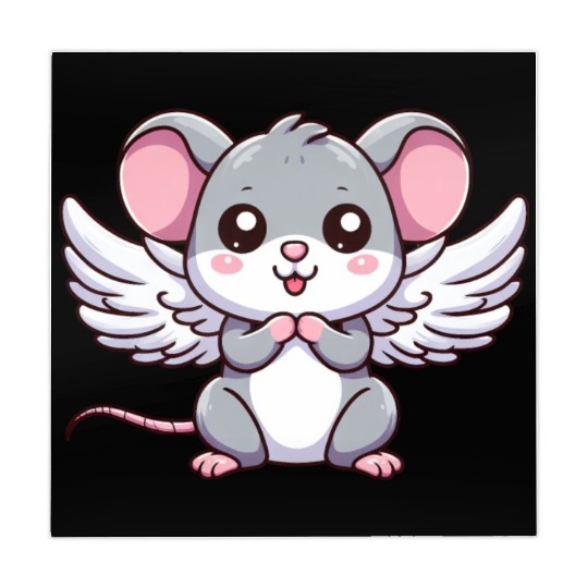 Mouse Angel Wings Mahjong Mats