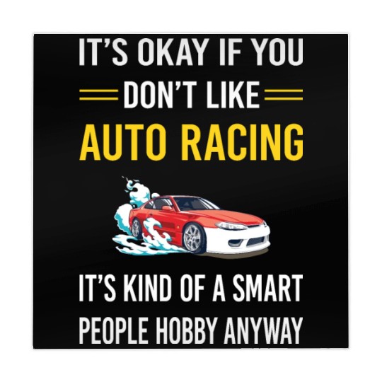 Smart People Auto Racing Automotive Autosport Mahjong Mats