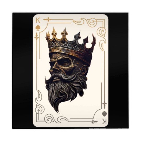 Creepy Card Game King Spades Poker Nightmare Mahjong Mats