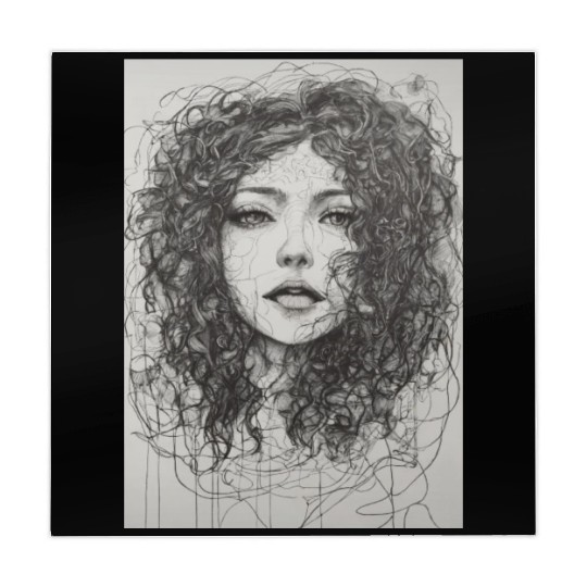 Sketch of a the manifestation of anxiety Mahjong Mats