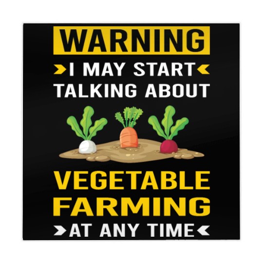 Warning Vegetable Farming Farm Farmer Mahjong Mats