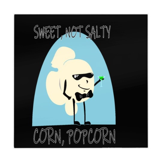 Sweet Popcorn Funny Pop Culture Cartoon Parody Mahjong Mats
