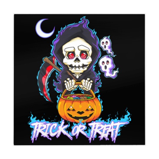Trick or Treat Grim Reaper Mahjong Mats
