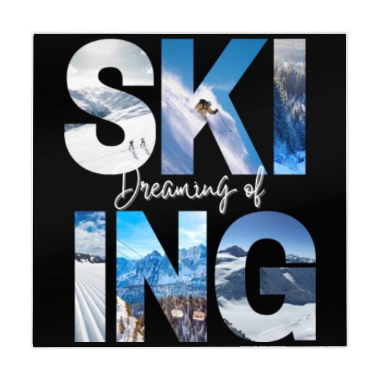 Deaming of Skiing Mahjong Mats