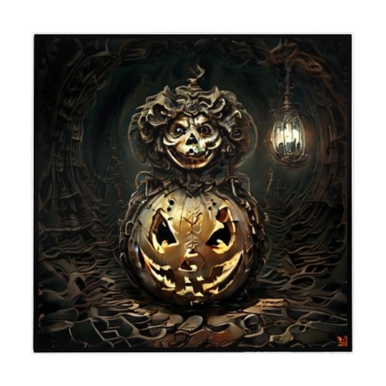 halloween pumpkin Mahjong Mats