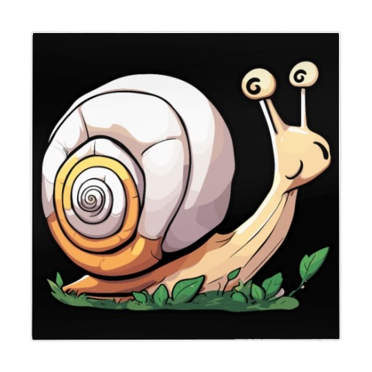 Snail / Animal / Slimy / Meadow / Grass / Pet Mahjong Mats