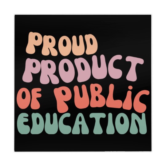 Proud product of public education Mahjong Mats