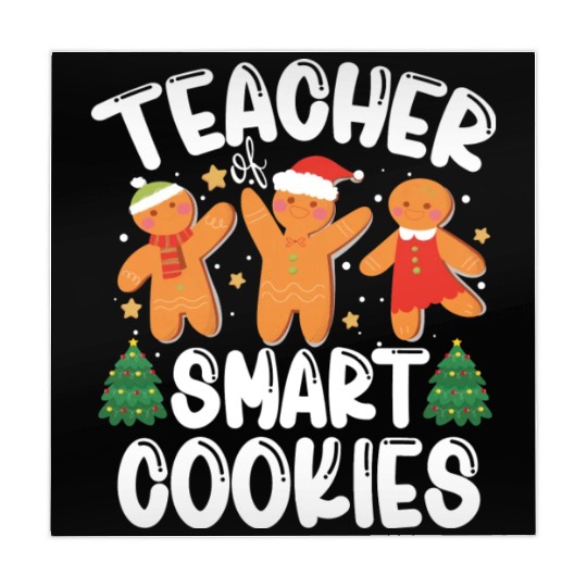 Christmas Teacher Cute Gingerbread Cookies Mahjong Mats
