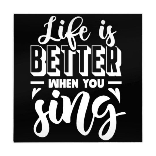 Life Is Better When You Sing Mahjong Mats