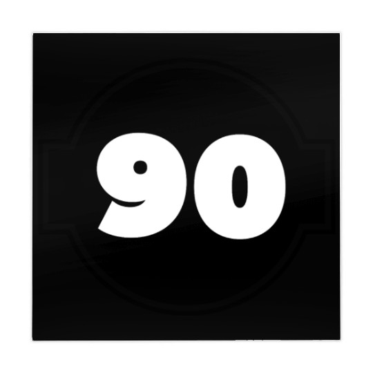 90th Birthday, Celebration, Anniversary / Ninety! Mahjong Mats