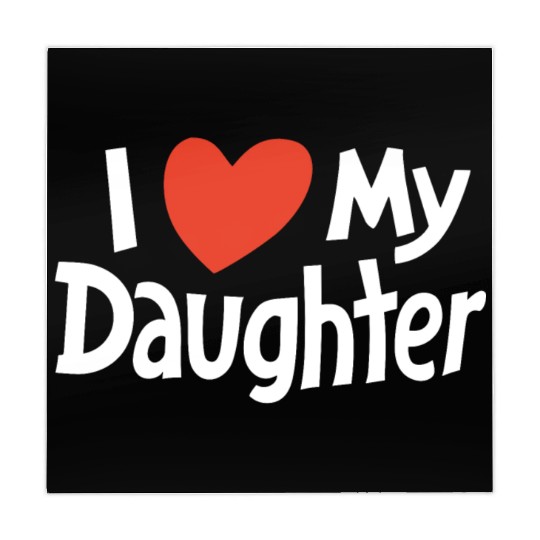 I Love my daughter Mahjong Mats