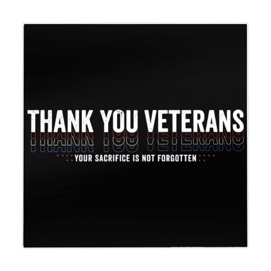 Thank You Veterans! Thank You For Your Service Mahjong Mats