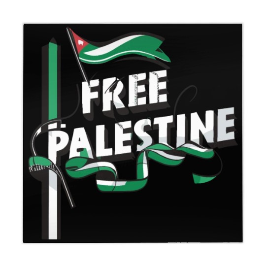 I Love Free Palestine Flag Save Gaza Mahjong Mats
