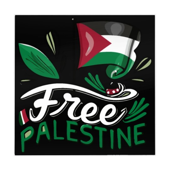 I Love Free Palestine Flag Save Gaza Palestinian Mahjong Mats