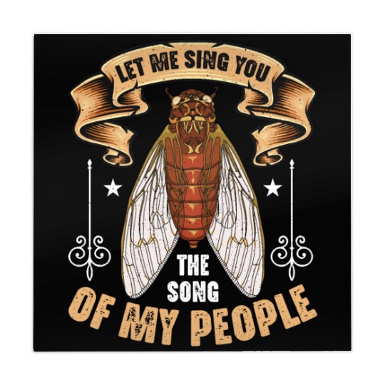 Cicadas Let Me Sing You The Song Periodical Cicada Mahjong Mats