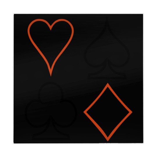 Playing Card Poker Mahjong Mats