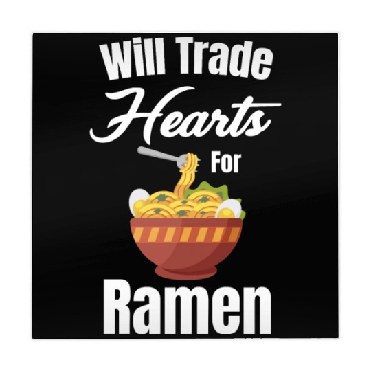 Will Trade Hearts For Ramen Hot Bowl Japanese Mahjong Mats