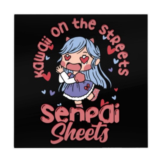 Kawaii on the streets, senpai in the sheets - Mahjong Mats