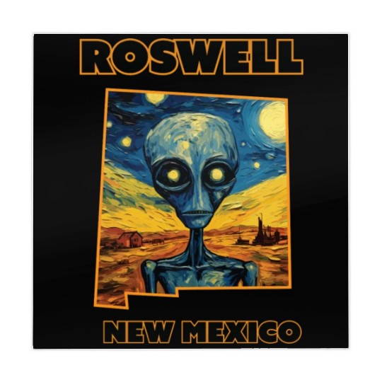 Roswell New Mexico - Alien Mahjong Mats