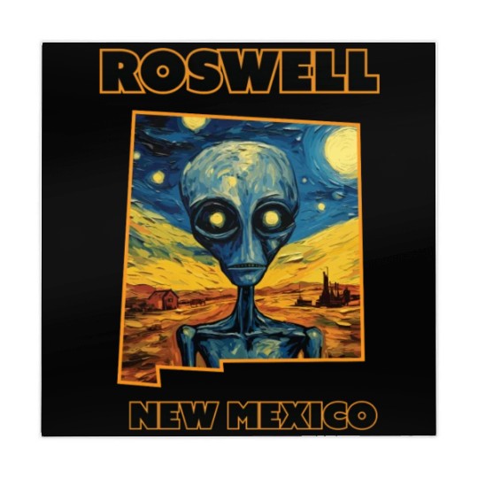 Roswell New Mexico - Alien Mahjong Mats