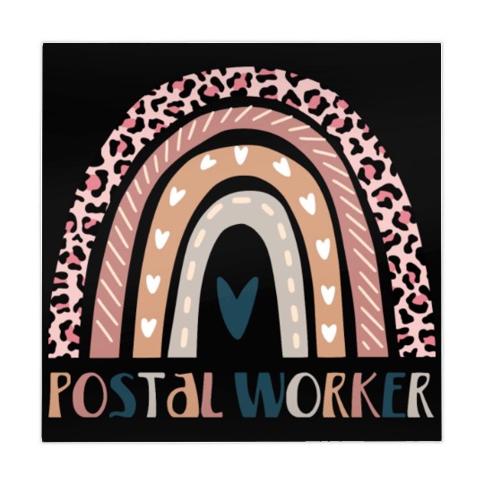 Postal worker rainbow Mahjong Mats