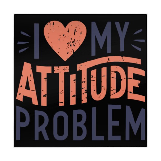 I heart my attitude problem Mahjong Mats