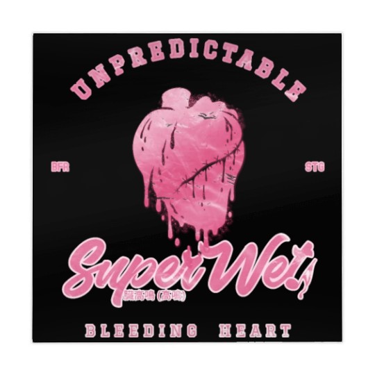 Unpredictable bleeding heart (pale style) Mahjong Mats